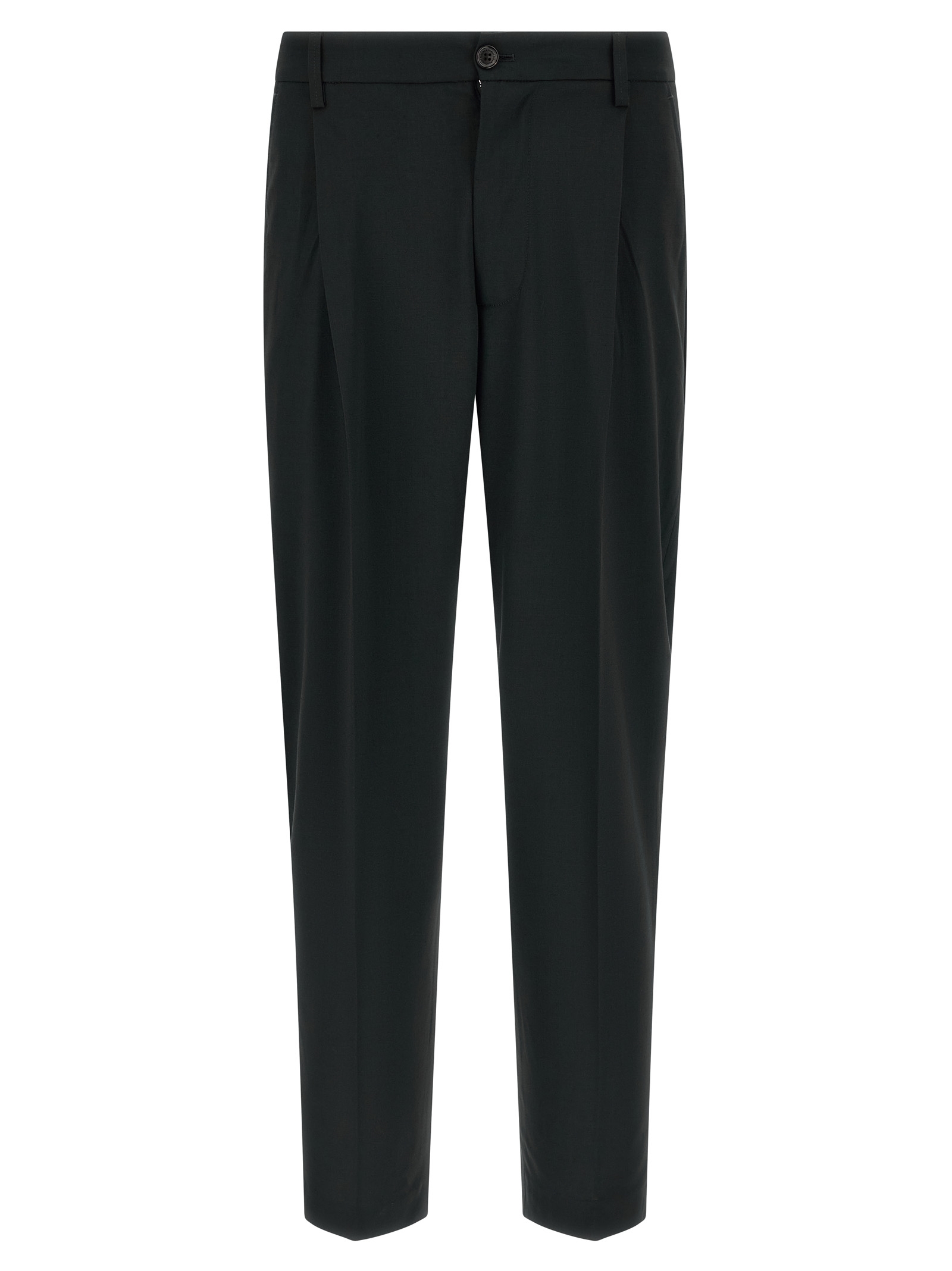 Department 5 - Black Polyester Casual Pants