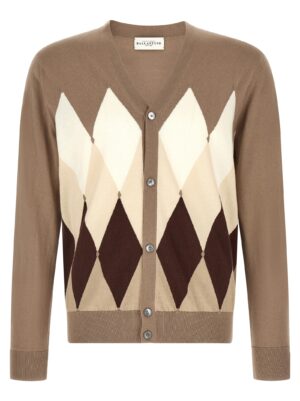Brown Cotton Cardigan