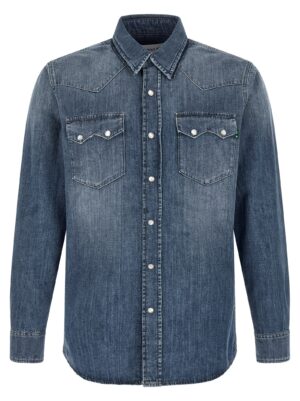 Blue Cotton Blouse