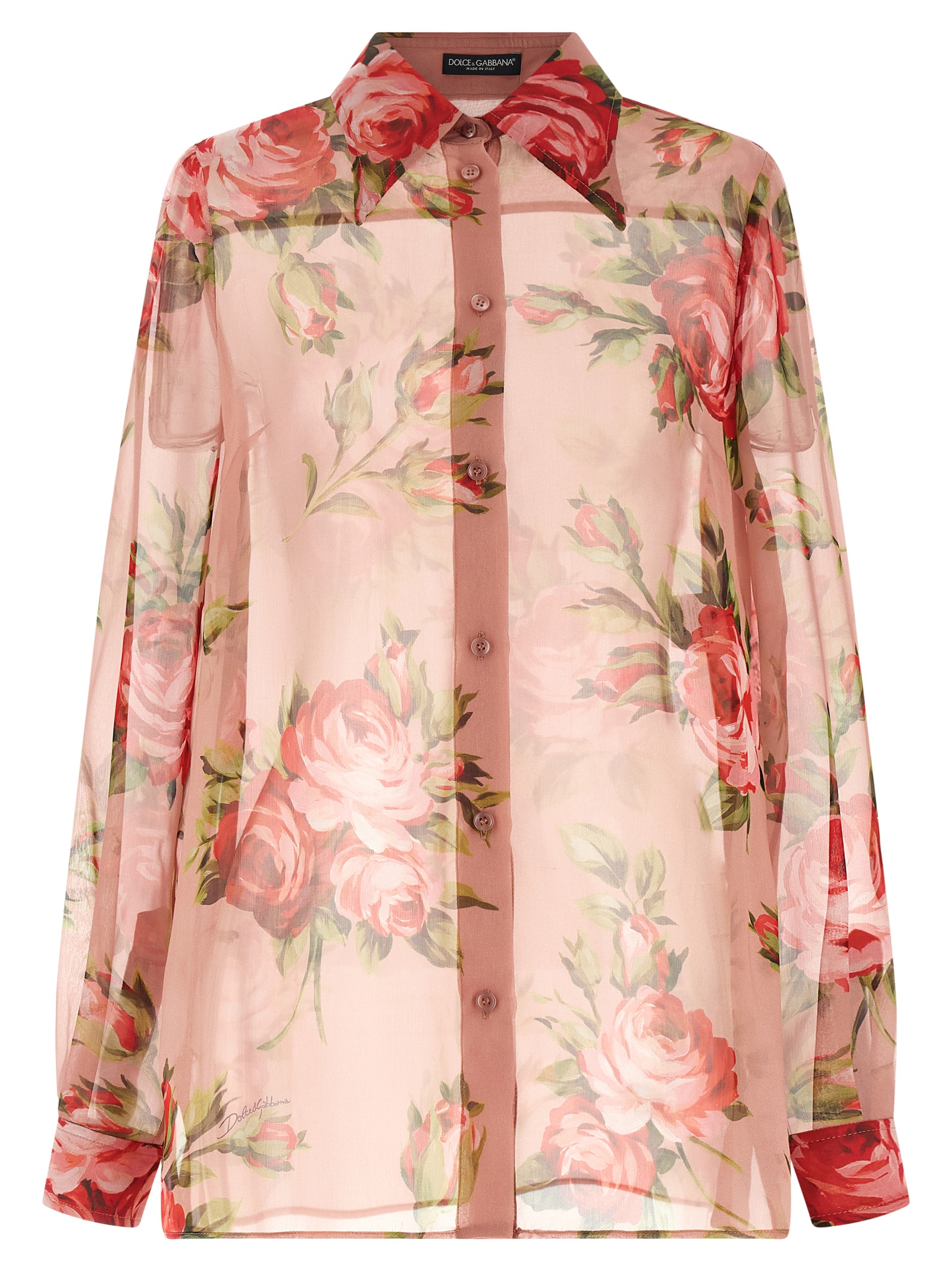 Dolce & Gabbana - Multicolor Silk Blouse
