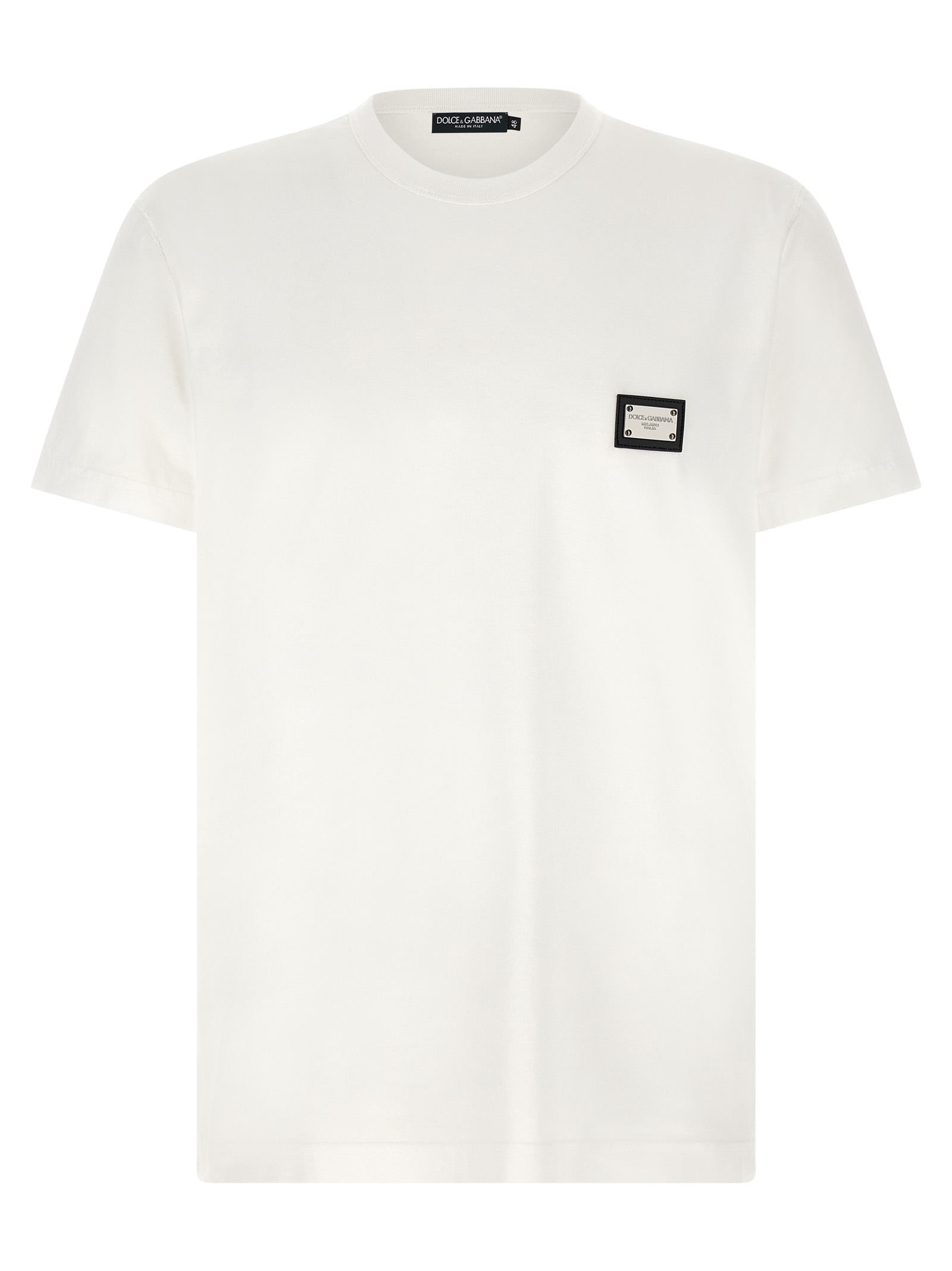 Dolce & Gabbana - White Cotton T-Shirt