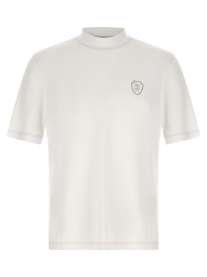 White Polyamide T-Shirt