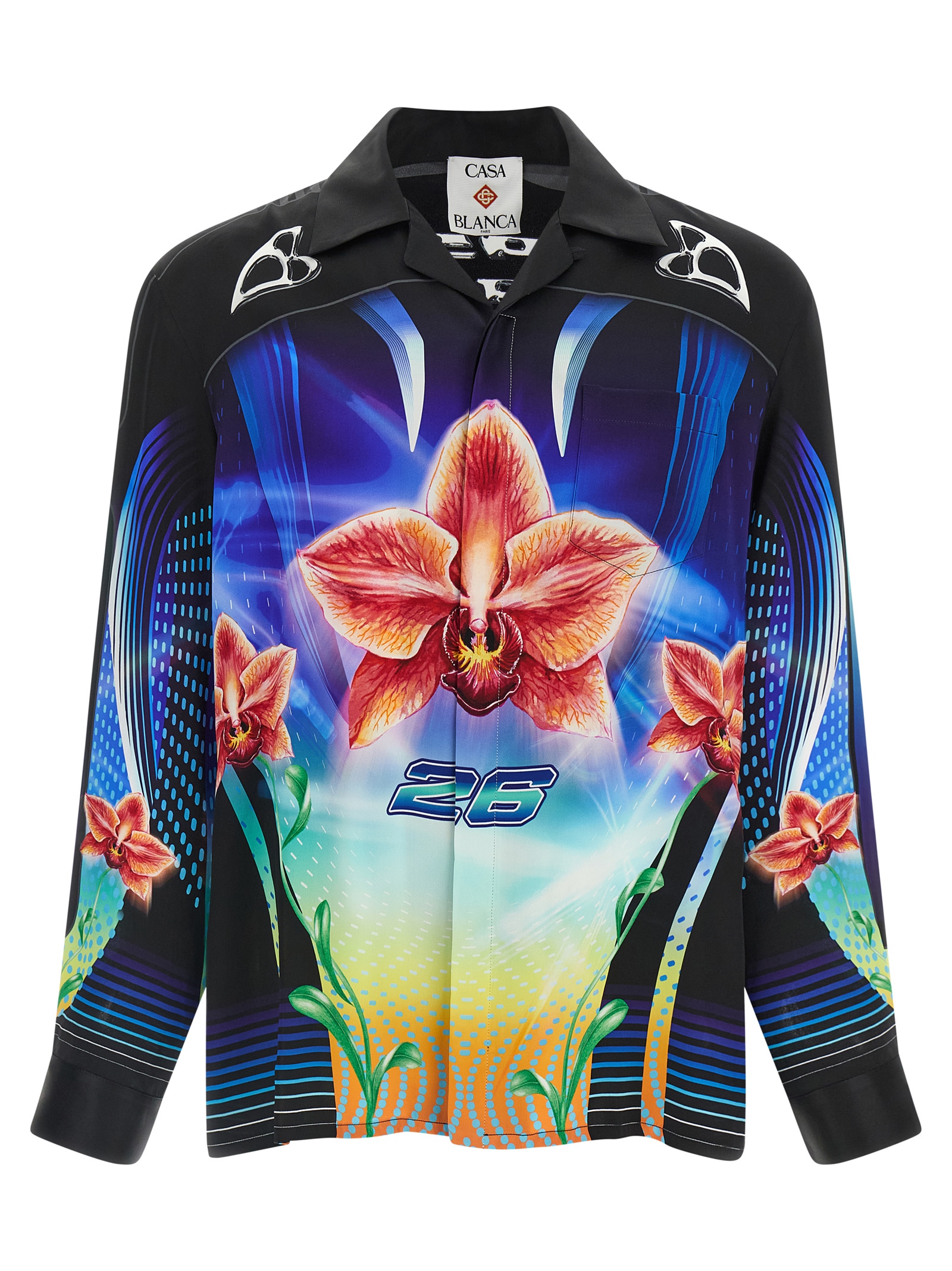 Casablanca - Multicolor Silk Blouse