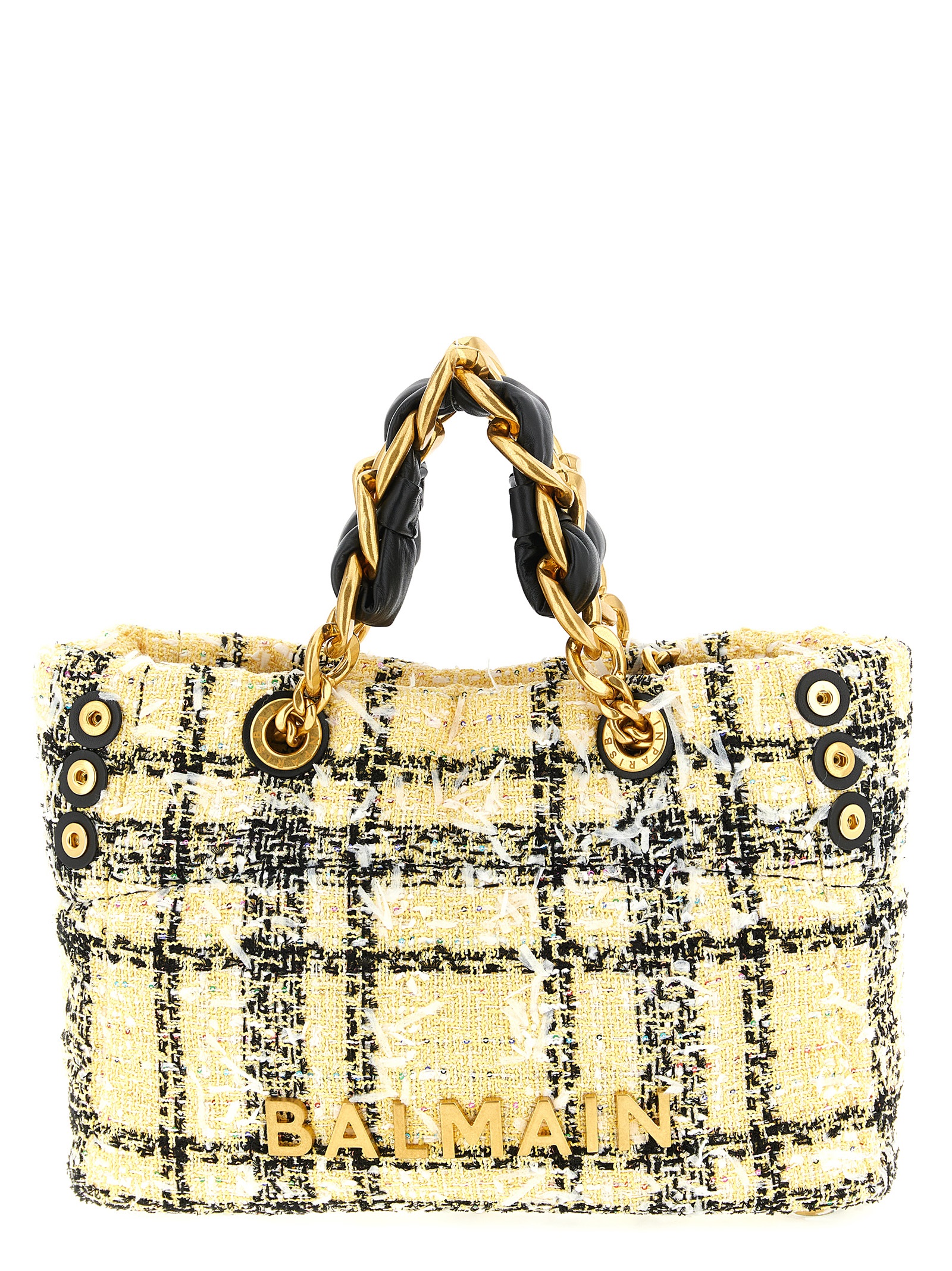 Balmain - Multicolor Polyester Tote Bag