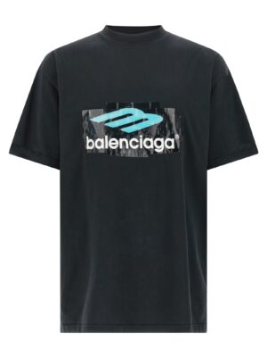 Black Cotton T-Shirt