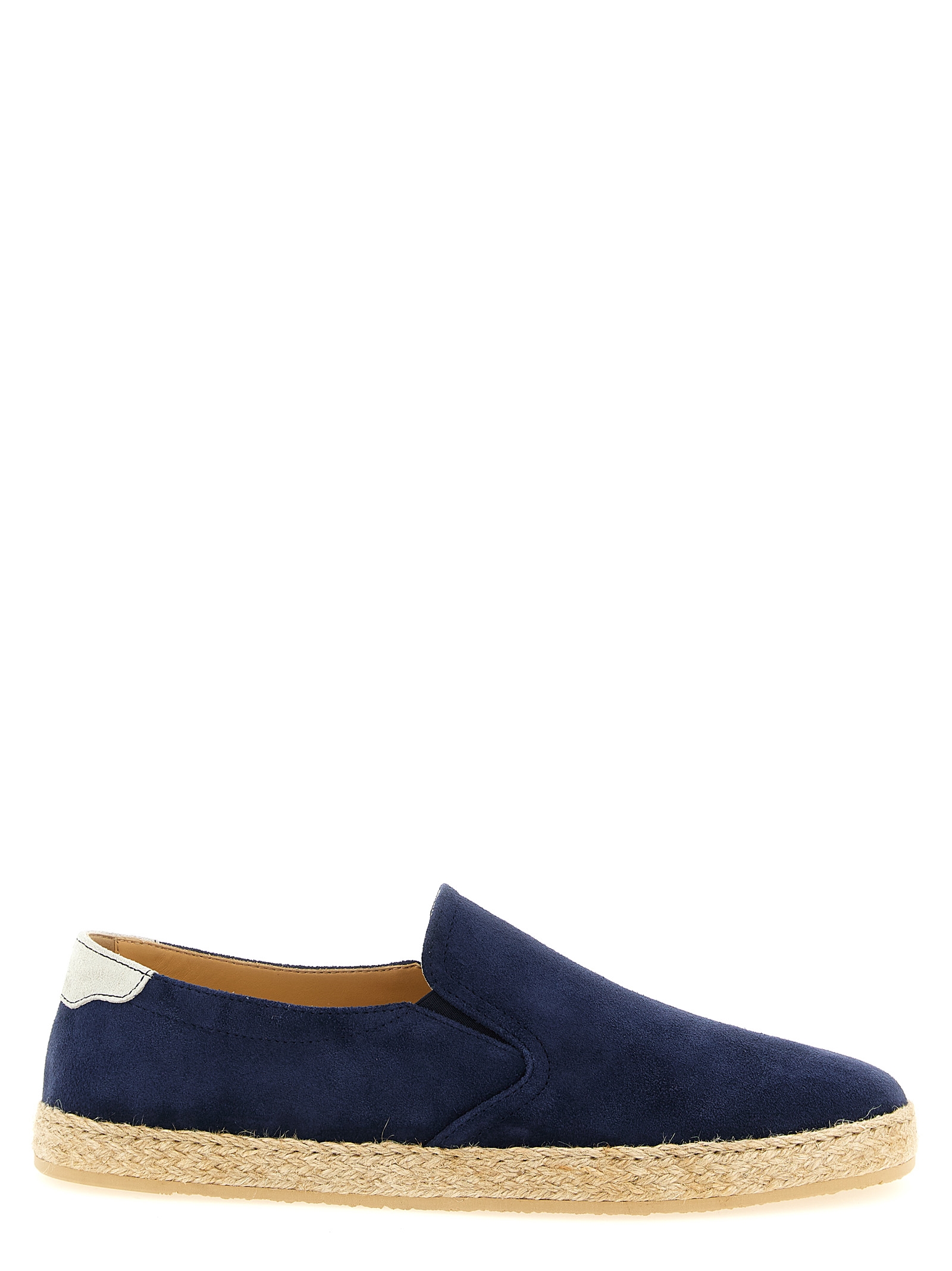 Brunello Cucinelli - Blue Calfskin Espadrilles