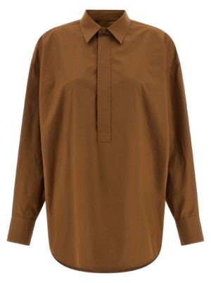 Brown Cotton Blouse