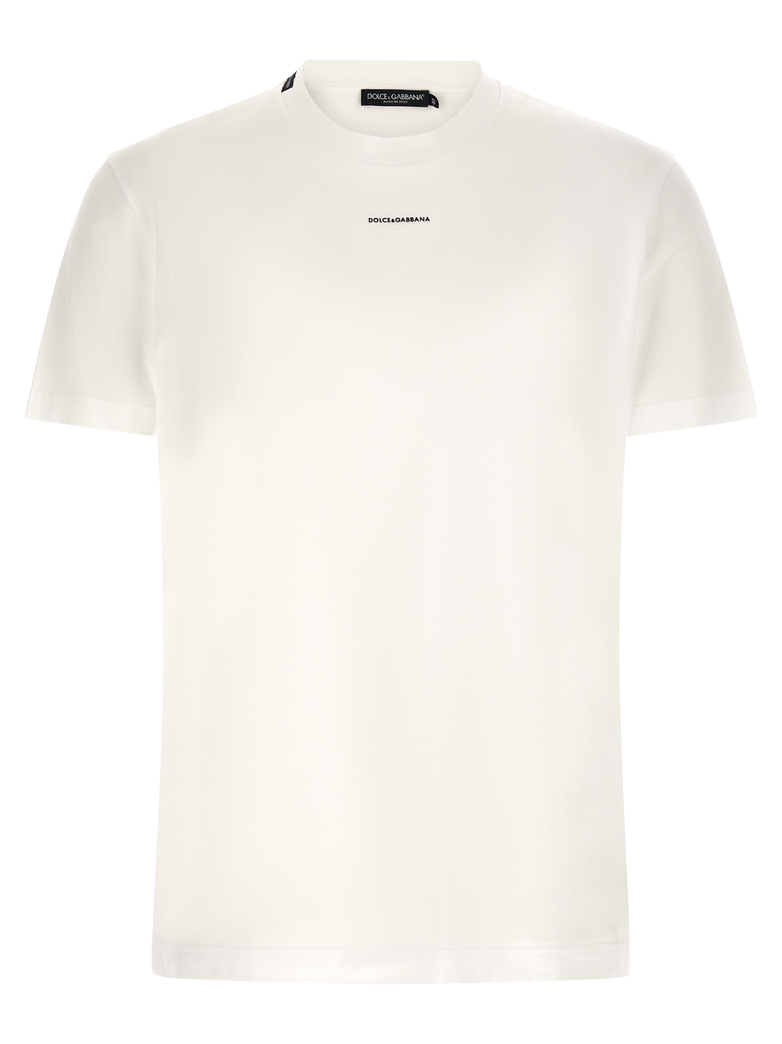 Dolce & Gabbana - White Cotton T-Shirt