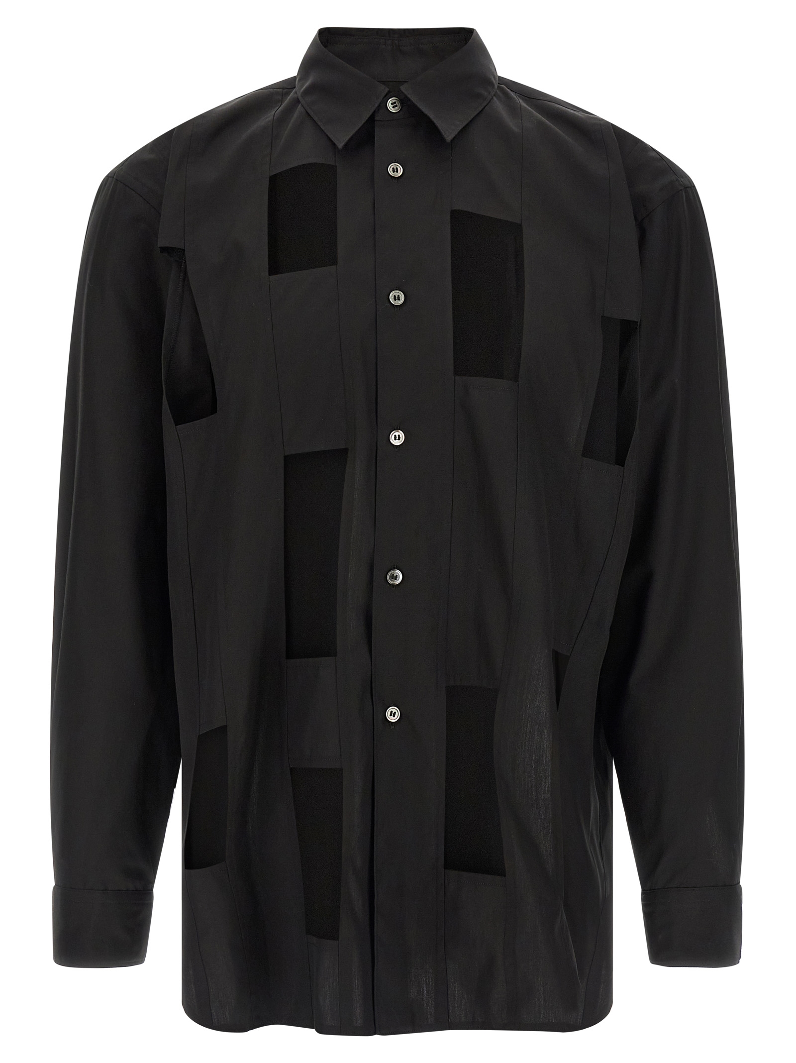 Comme Des Garçons - Black Cotton Blouse