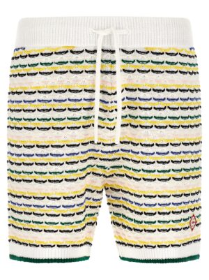 Multicolor Cotton Bermuda Shorts