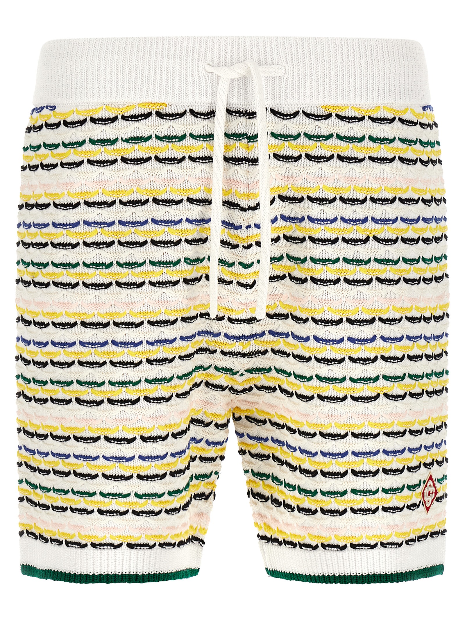 Casablanca - Multicolor Cotton Bermuda Shorts