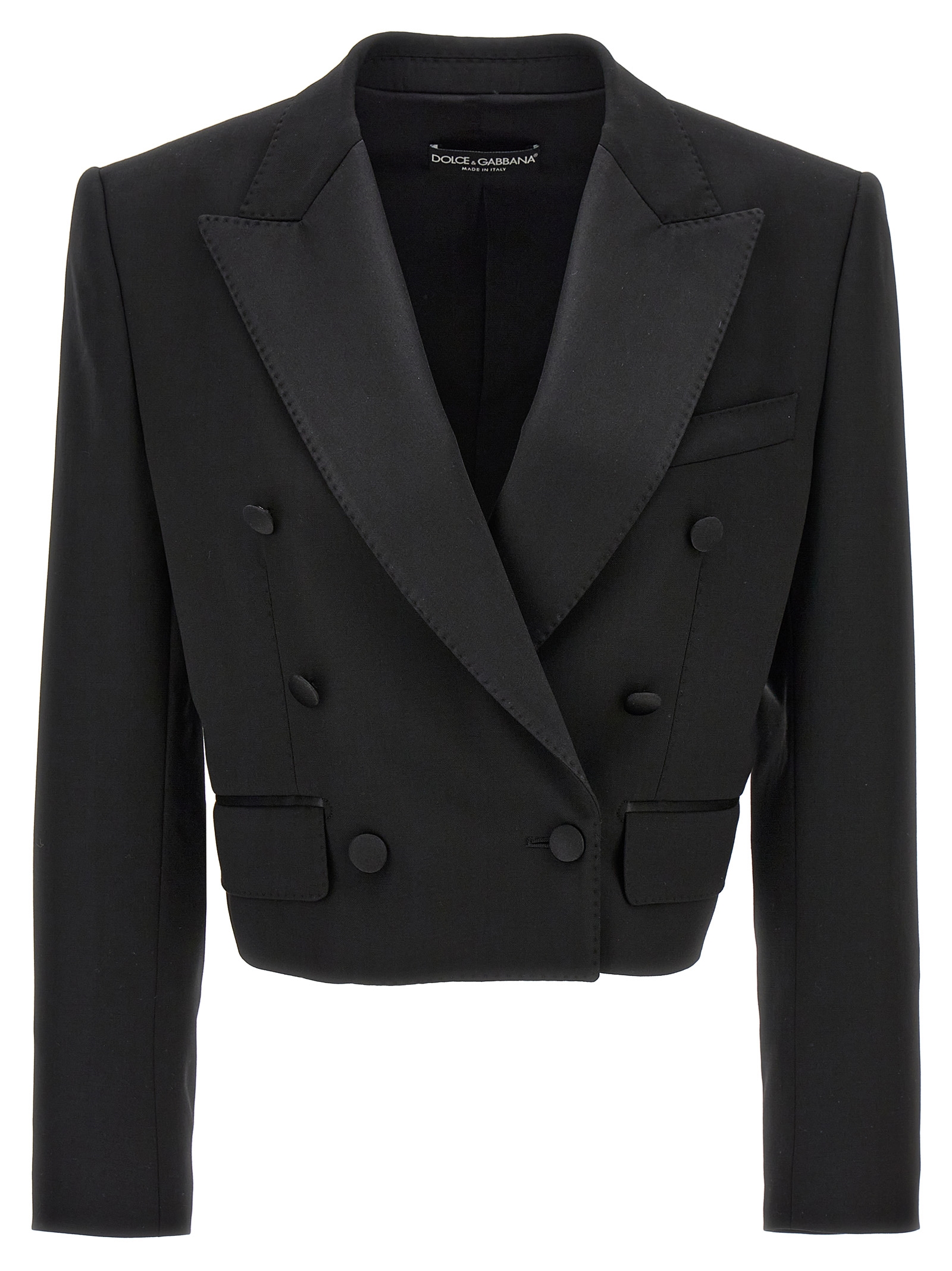 Dolce & Gabbana - Black Virgin Wool Blazer