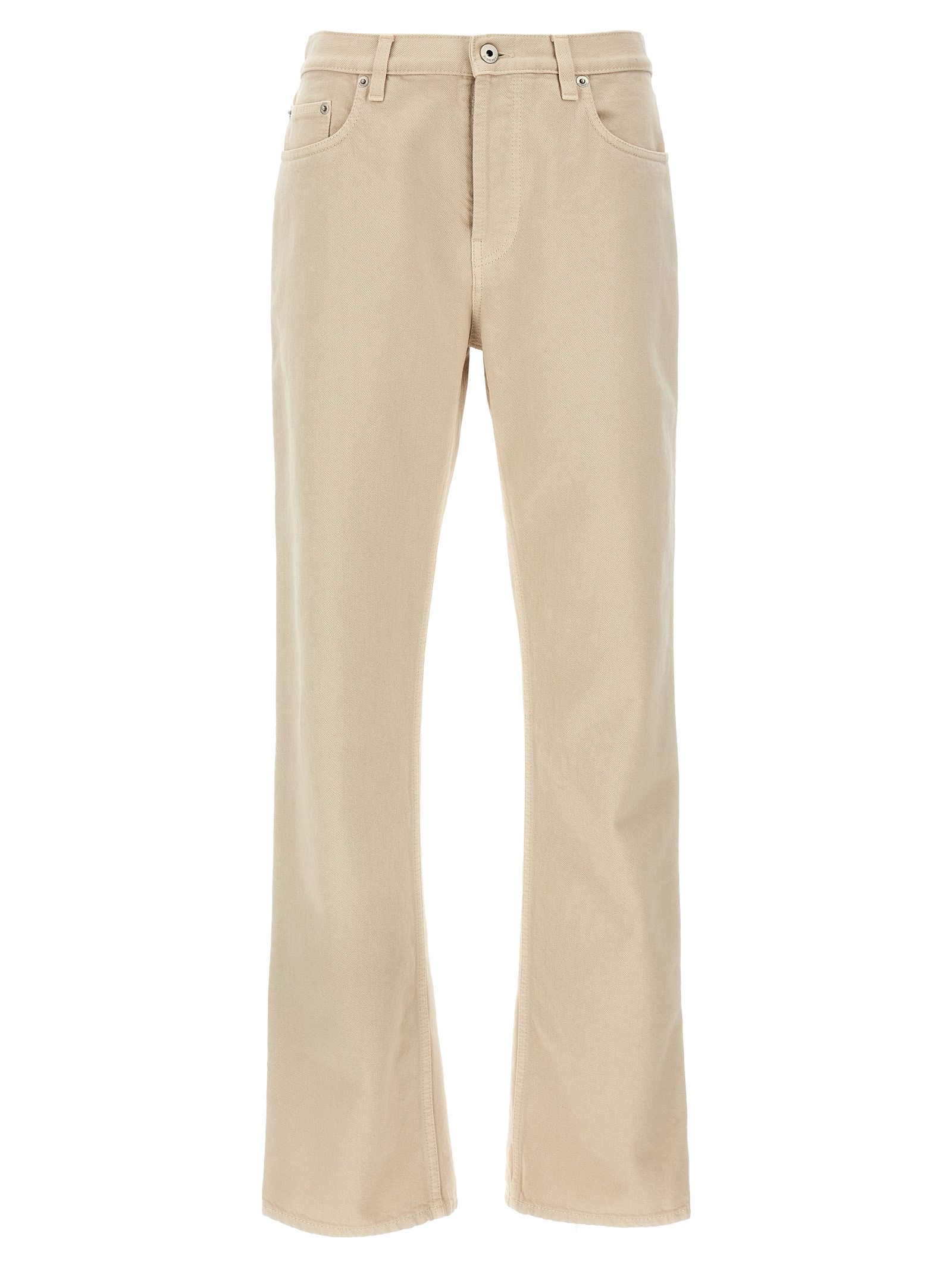 Burberry - Beige Cotton Casual Pants