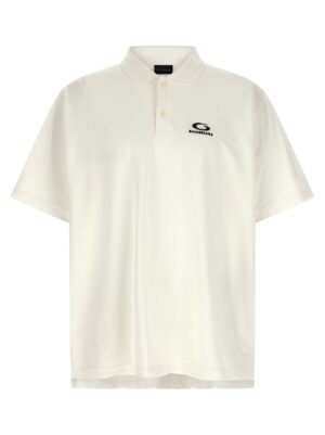 White Cotton Polo Shirt