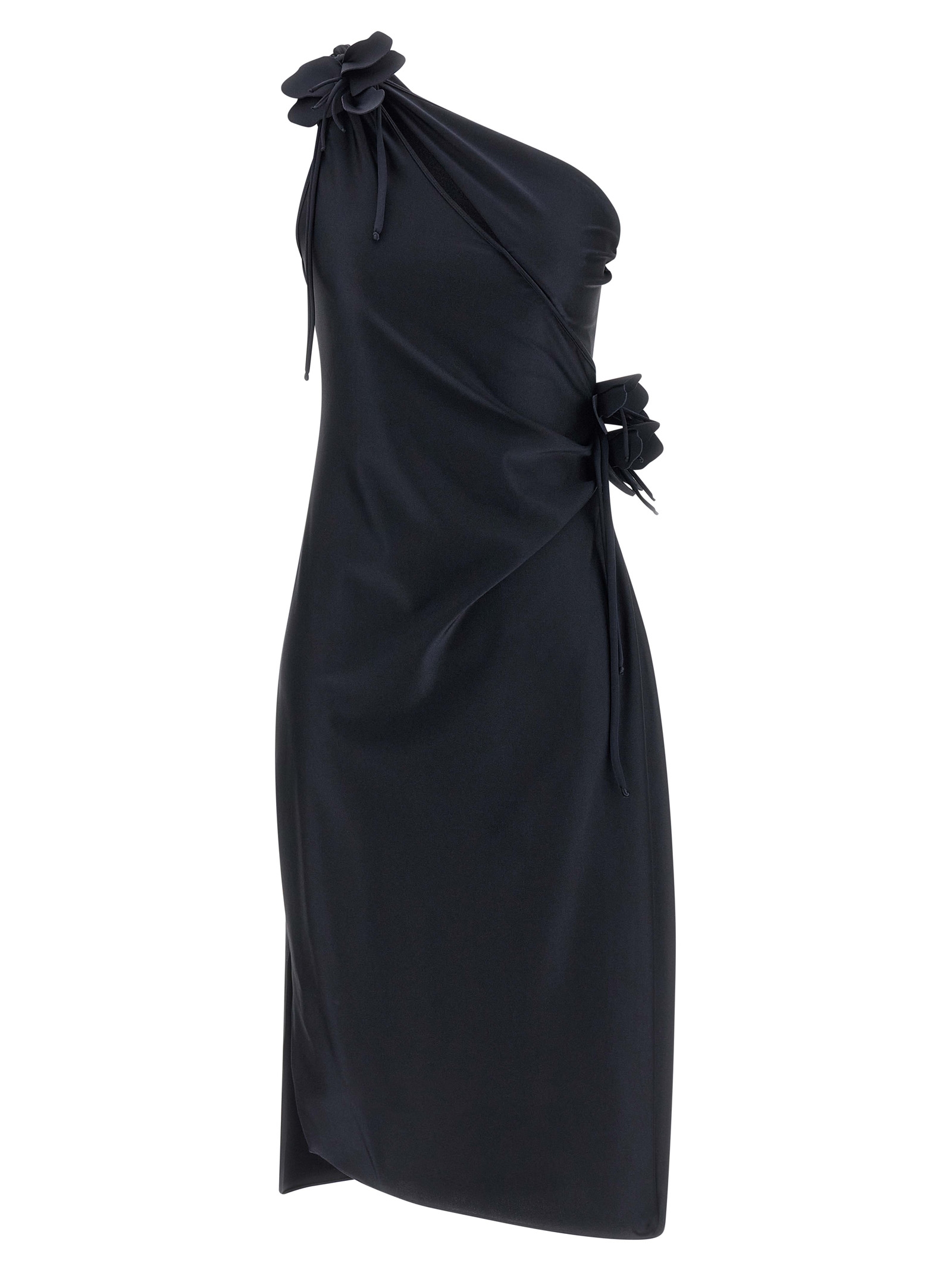 Coperni - Black Polyamide Midi Dress