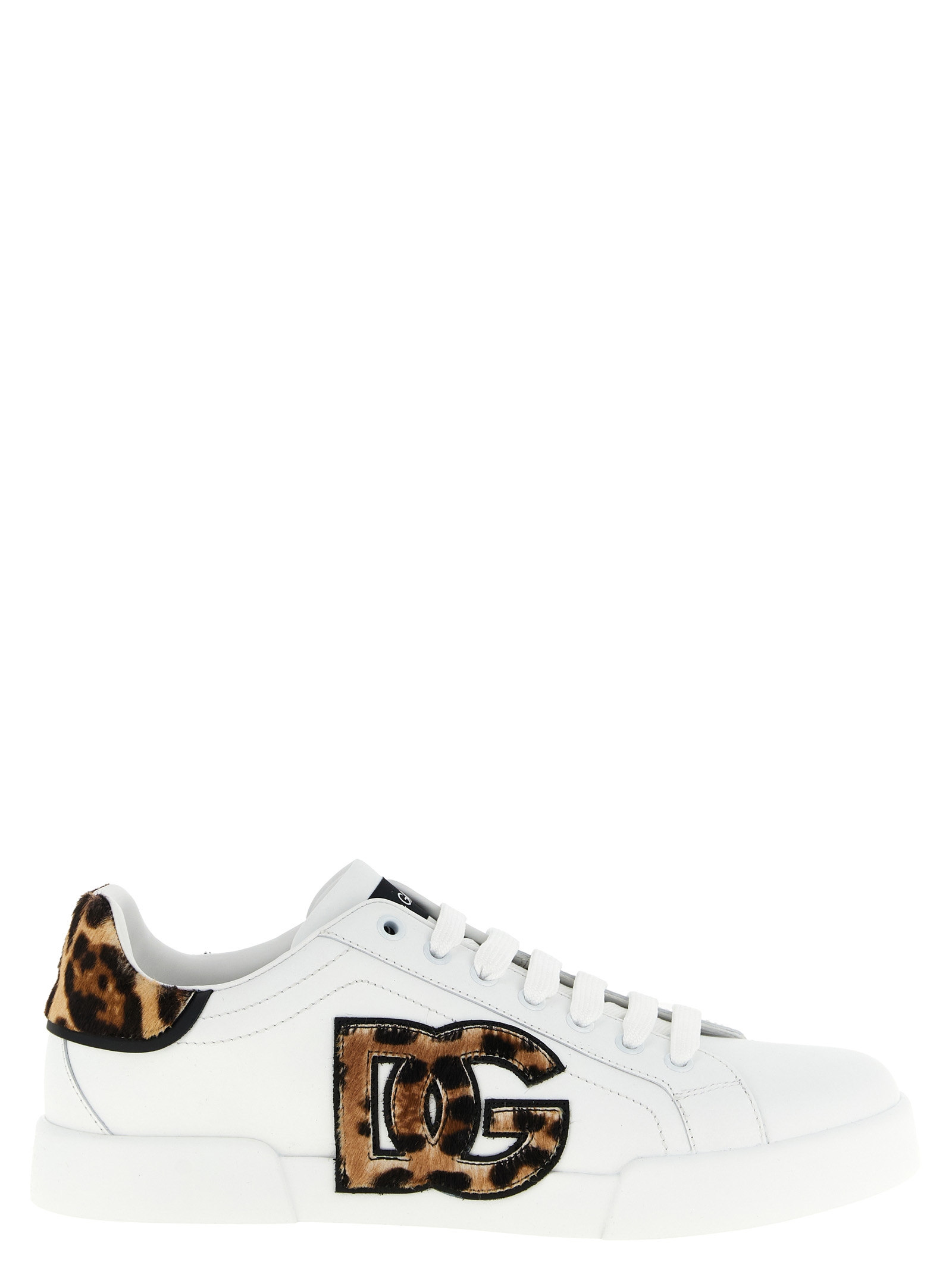 Dolce & Gabbana - Brown Calfskin Low Top Sneakers