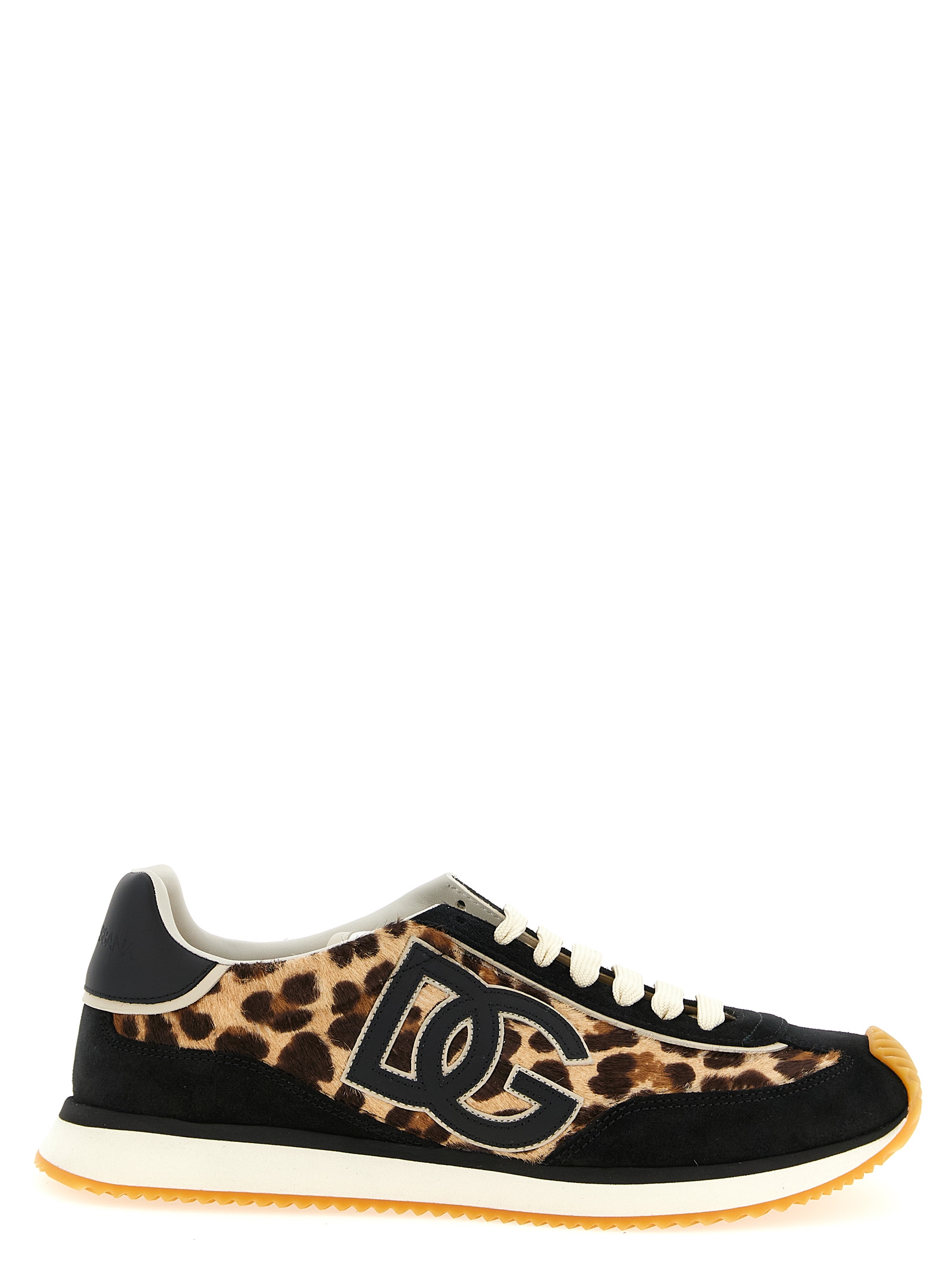Dolce & Gabbana - Multicolor Calfskin Low Top Sneakers