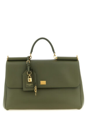 Bicolor Calfskin Handbag