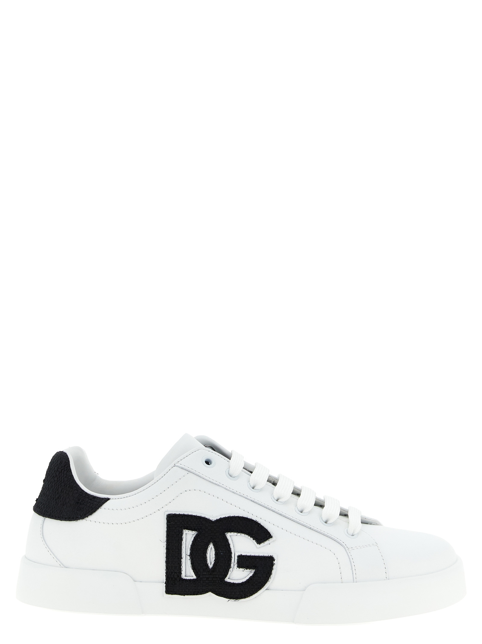 Dolce & Gabbana - Bicolor Calfskin Low Top Sneakers