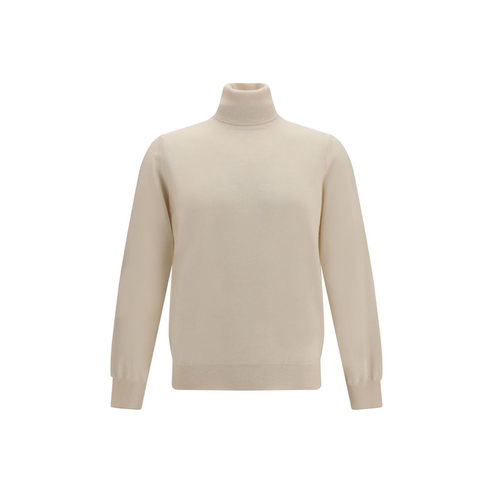 Brunello Cucinelli - Beige Cashmere Turtleneck