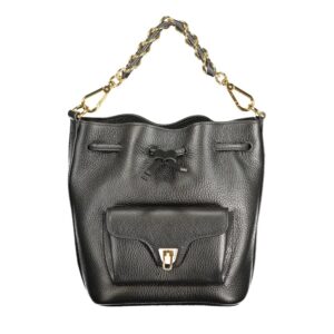 Black Leather Womens Bag