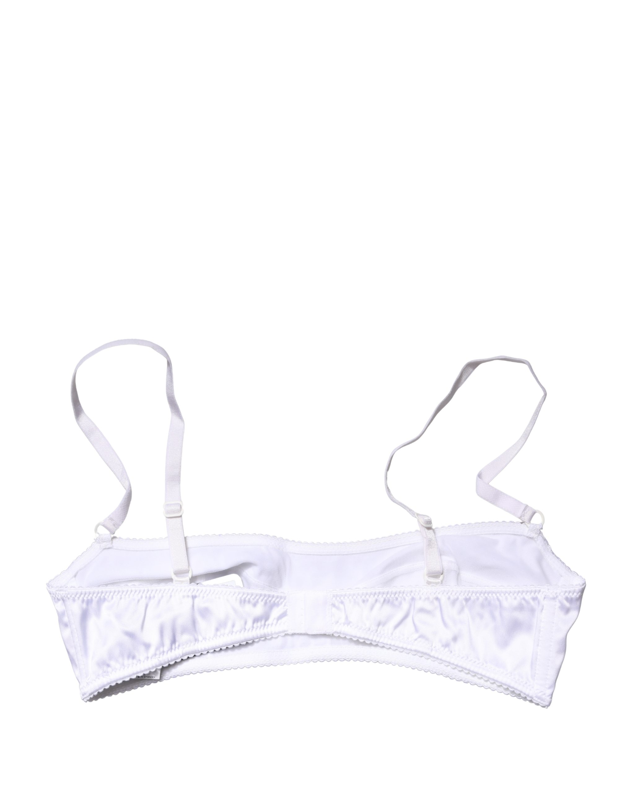 Dolce & Gabbana - White Semi-Pad Underwire Balconette Bra Underwear