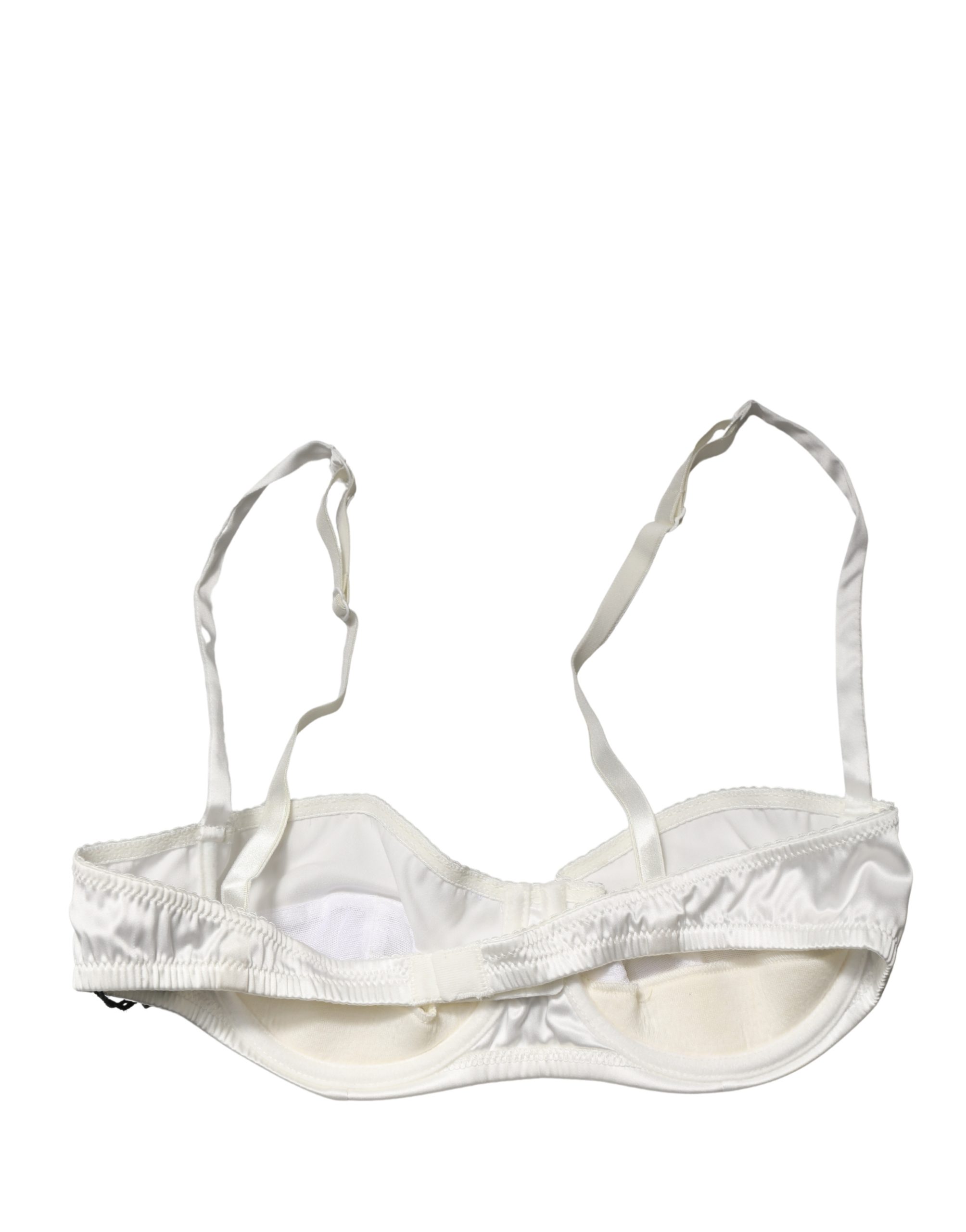 Dolce & Gabbana - White Semi-Pad Underwire Balconette Underwear