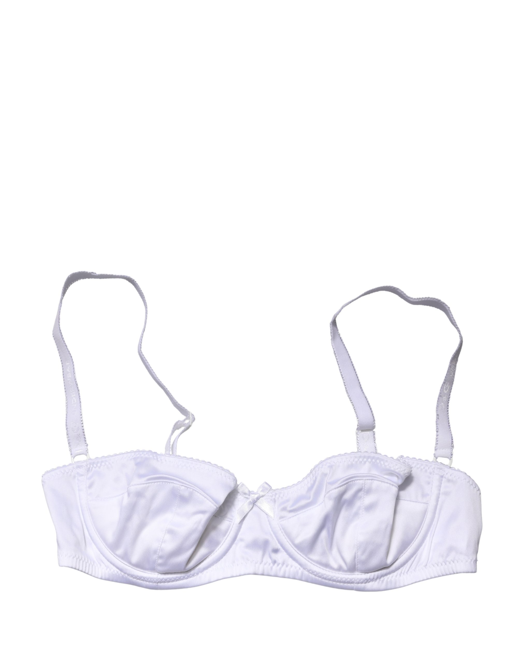 Dolce & Gabbana - White Semi-Pad Underwire Balconette Bra Underwear
