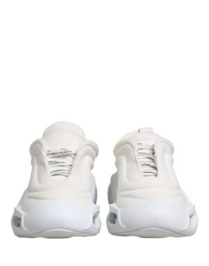 White Slip On Wave Low Top Sneakers Shoes