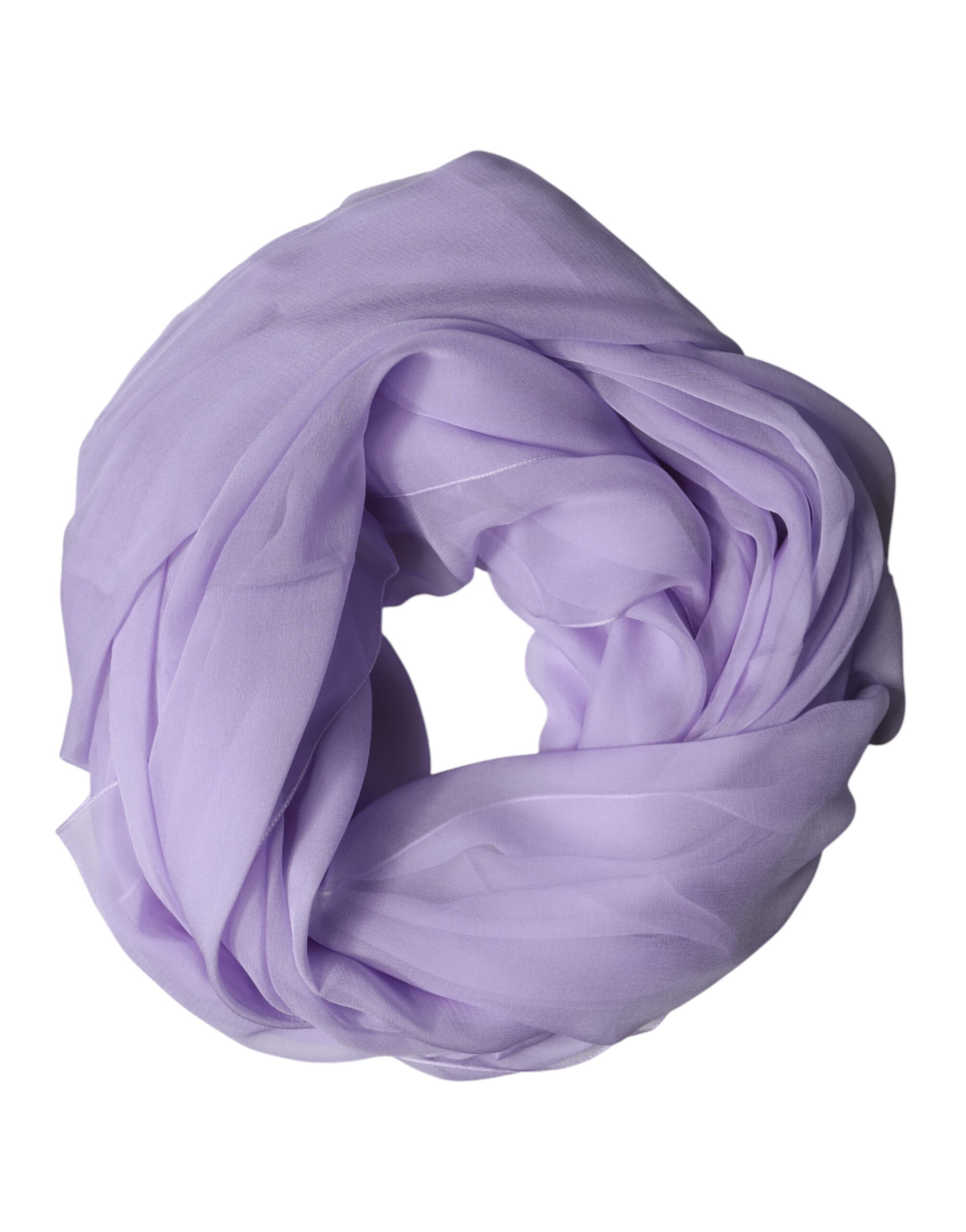 Dolce & Gabbana - Purple Stole Silk Neck Wrap Shawl Men Scarf