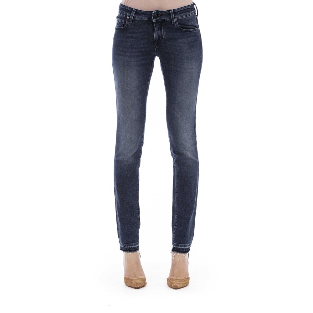 Jacob Cohen - Blue Cotton Women Jeans