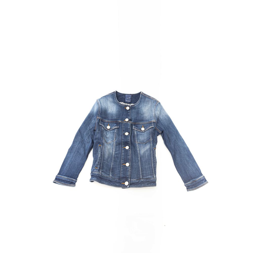 Jacob Cohen - Blue Cotton Women Jacket