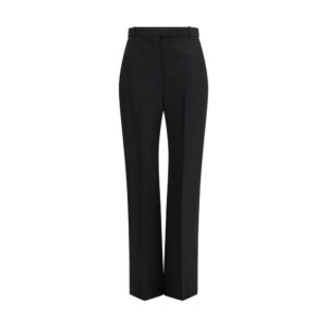Black Cotton Dress Pants