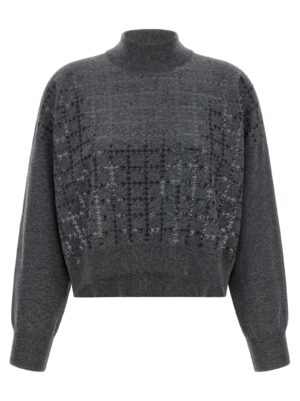 Gray Cashmere Cardigan