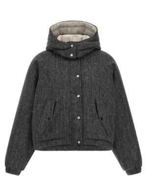 Gray Virgin Wool Jacket