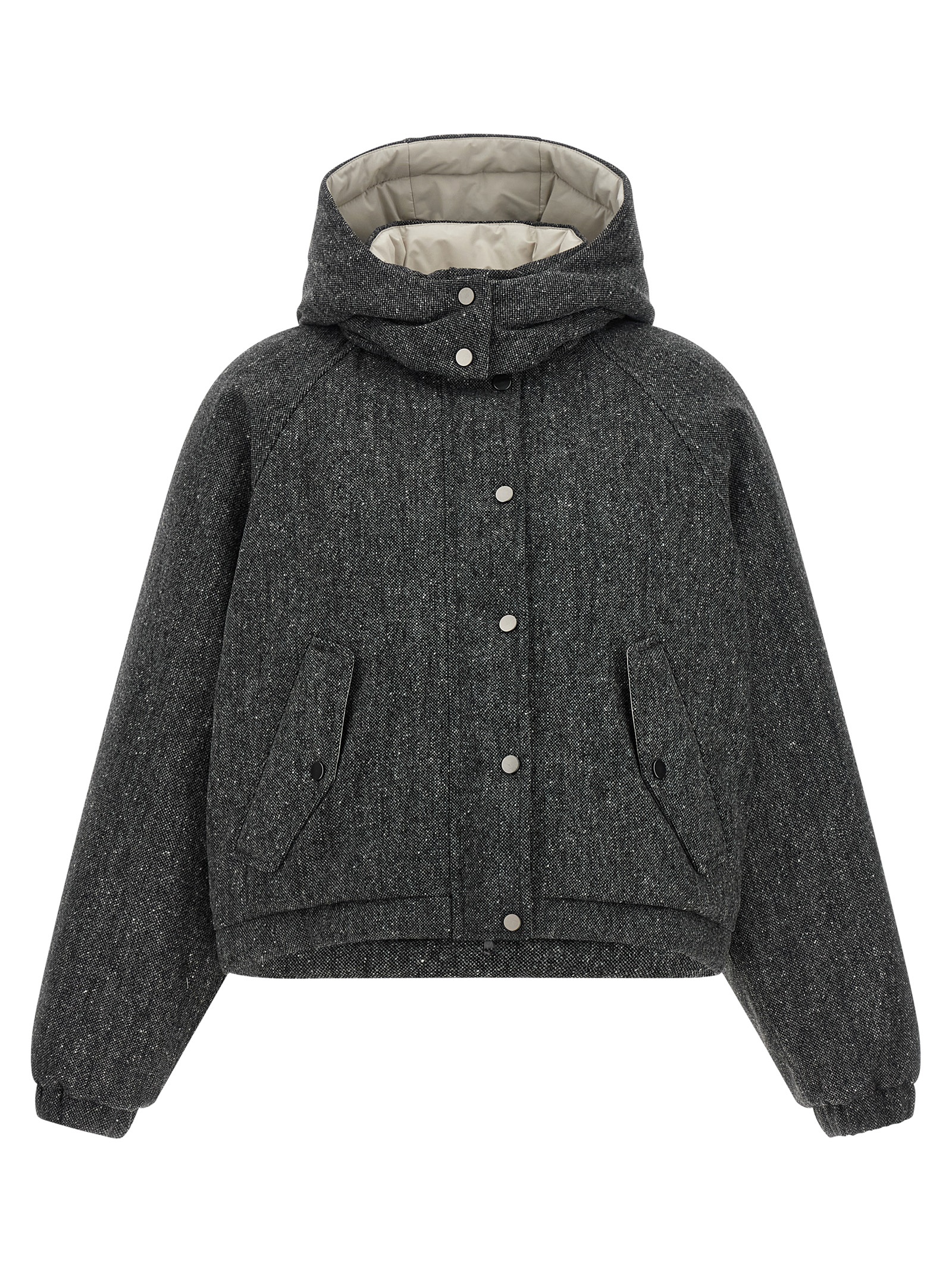 Brunello Cucinelli - Gray Virgin Wool Jacket