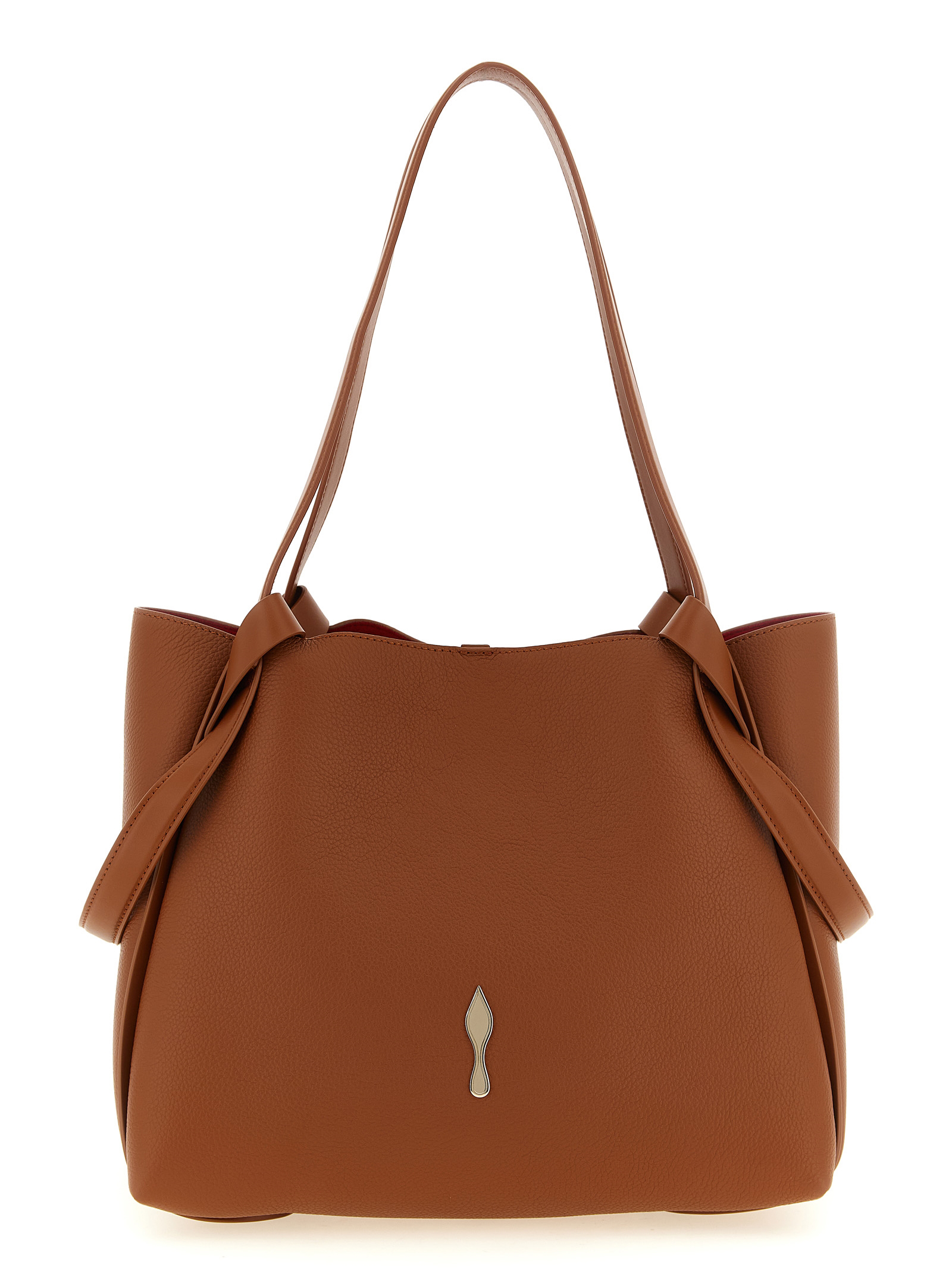 Christian Louboutin - Brown Calfskin Tote Bag