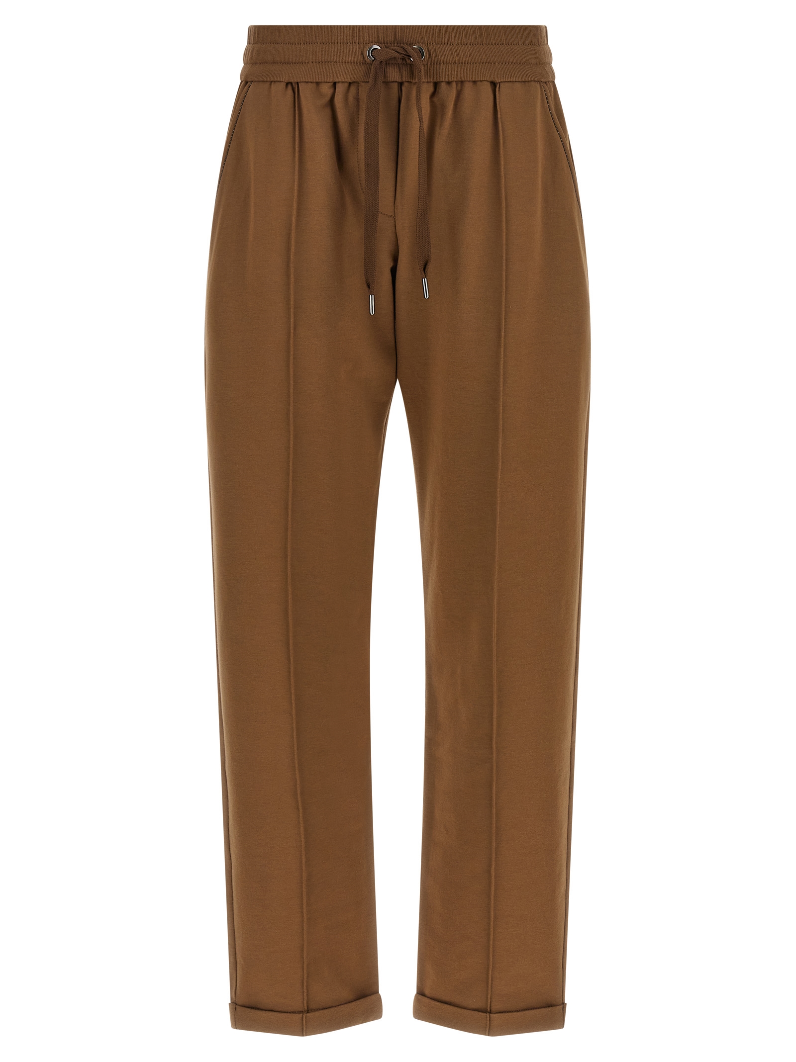 Brunello Cucinelli - Brown Cotton Joggers (Workout Pants)