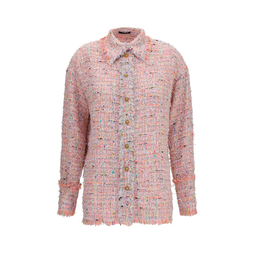 Balmain - Multicolor Polyamide Pattern Shirt