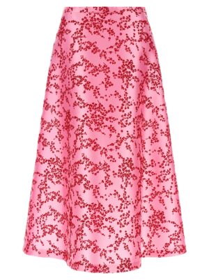 Multicolor Polyester Mini Skirt