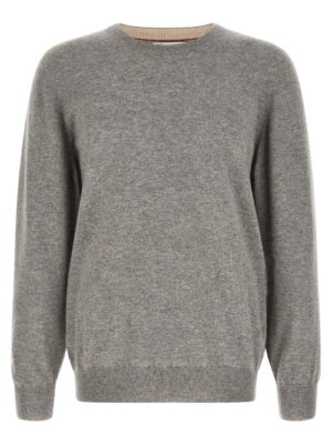 Gray Cashmere Cardigan