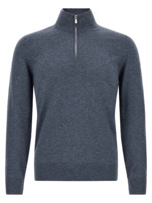 Blue Cashmere Cardigan