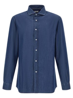 Blue Cotton Blouse