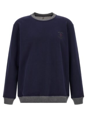 Blue Cotton Sweatshirt