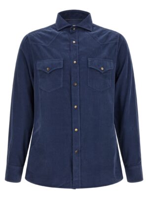 Blue Cotton Blouse
