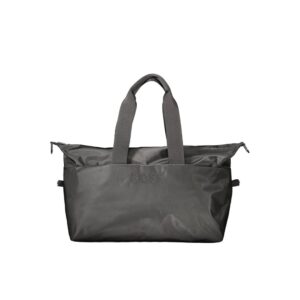 Black Polyurethane Men's Bag