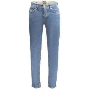 Blue Cotton Men's Jeans