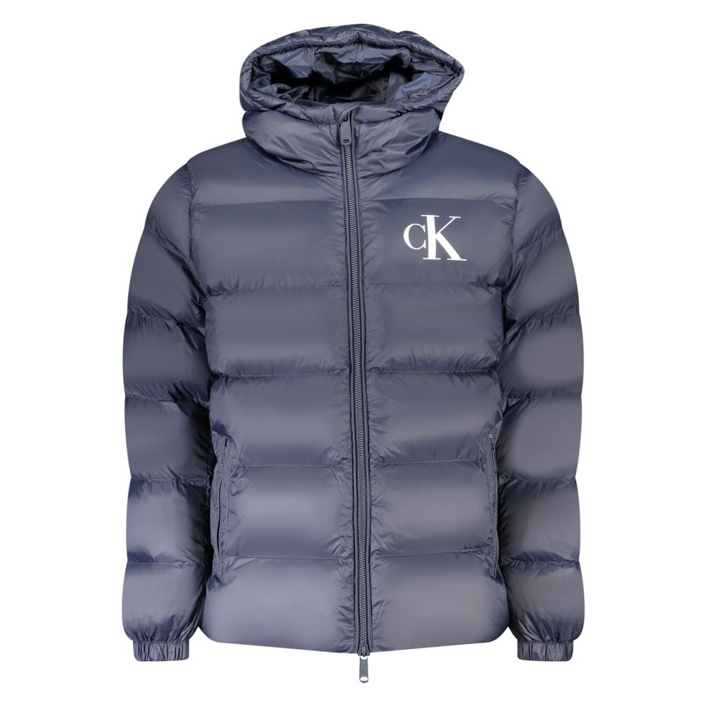 Calvin Klein - Blue Nylon Men’s Jacket