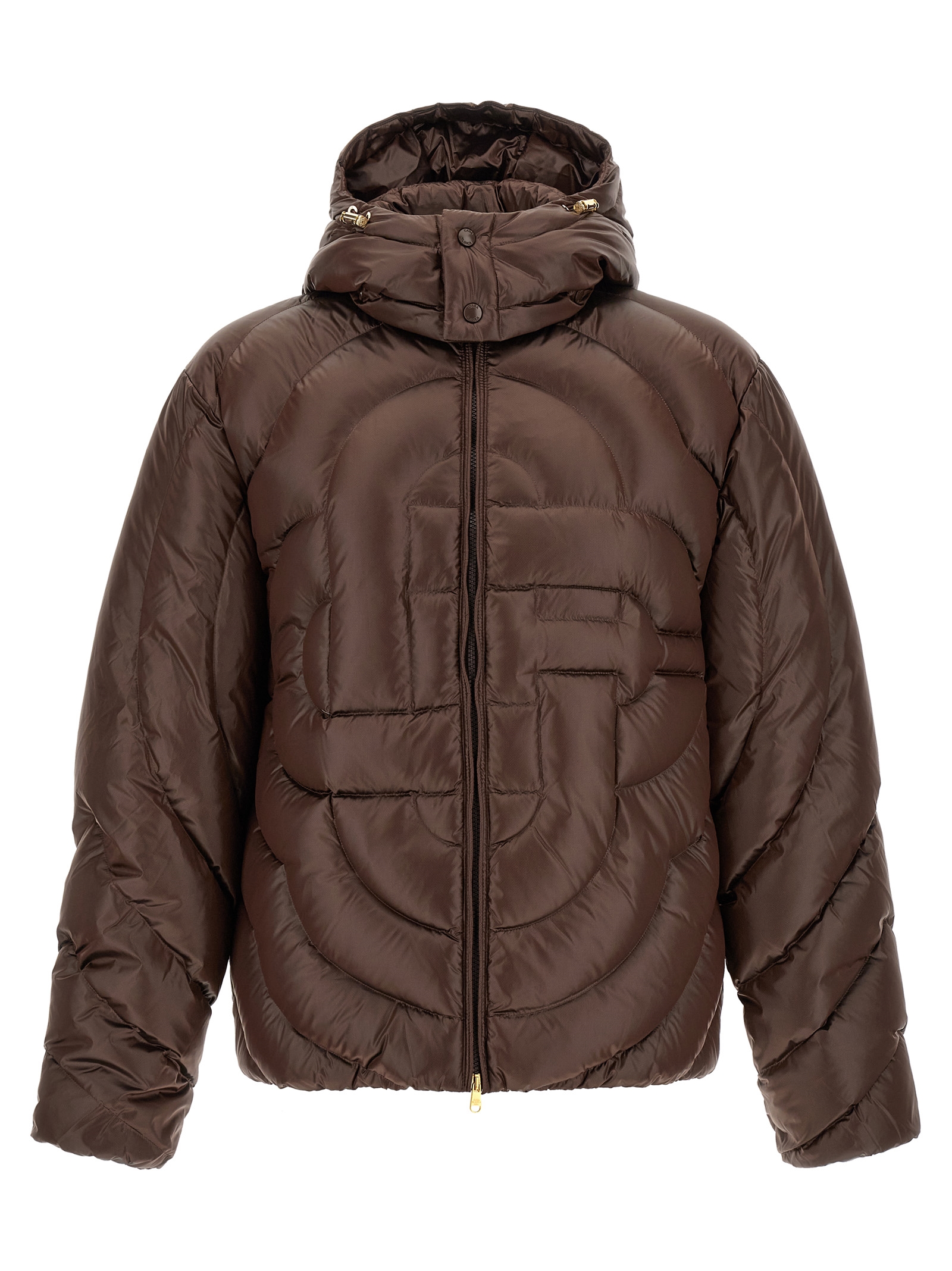 Casablanca - Brown Polyamide Full-Length Jacket