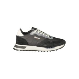 Nero Poliuretano Uomo Sneaker